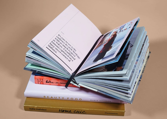 128gsm 140gsm 157gsm Libro de tapa dura de lujo Impresión Art Coffee Table Photo Book