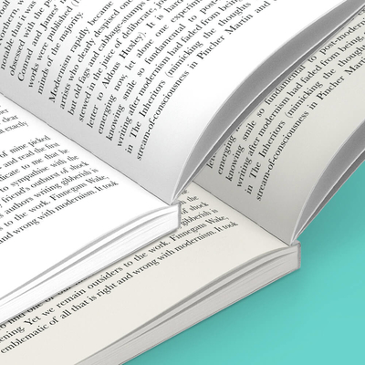 Libro de bolsillo personalizado que imprime libros de tapa blanda con encuadernación perfecta