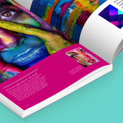 Libro de bolsillo personalizado que imprime libros de tapa blanda con encuadernación perfecta