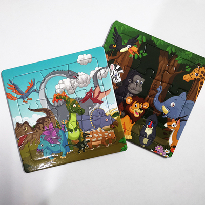 Rompecabezas personalizado de 300-1000 piezas Rompecabezas de dibujos animados de cartón para niños