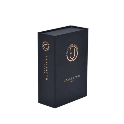 Caja de regalo de embalaje de lujo de caja de cartón rígido duro de impresión personalizada ISO9001