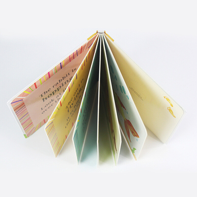 CMYK niños tablero libro impresión niños iluminación cognición tablero libro