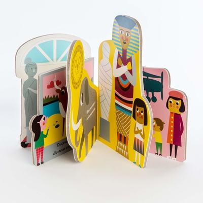 Libro de tablero para niños con encuadernación cosida perfecta para impresión de libros de tablero para museo