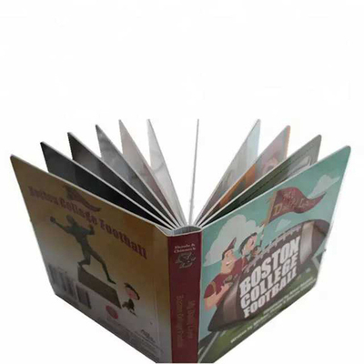 Libro de cartón para niños A3 A4 A5, impresión de tapa dura, libro de cartón