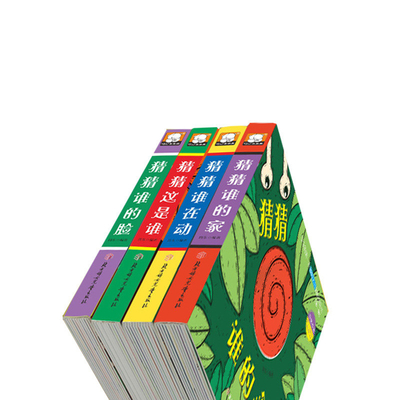 Personalización del libro de educación temprana de la voz del libro de Dong Dong del tablero de Hardshell