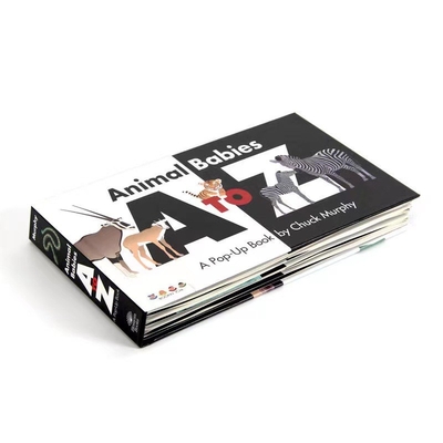Impresión de libro blanco y negro de la etiqueta engomada de la historia cómica de los niños de la cartulina de 3m m