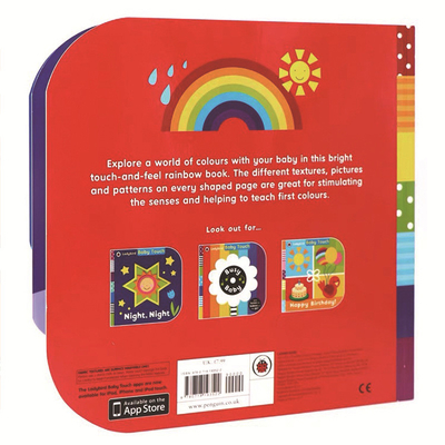 Libro de tablero de niños de Atypia que imprime libros de cuentos ingleses para la educación temprana