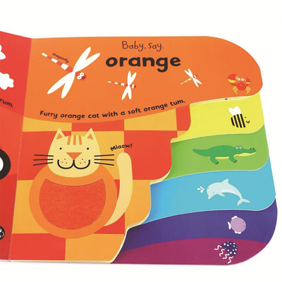 Libro de tablero de niños de Atypia que imprime libros de cuentos ingleses para la educación temprana