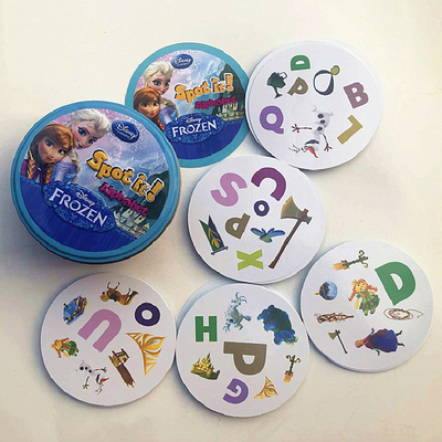G7 SMETA Bebé Niños Tarjetas Flash Impresión Alfabeto Inglés Flashcards