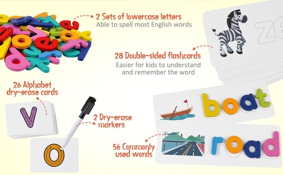 Flashcards de la actividad de las tarjetas flash del papel de la educación de la memoria para 5 años