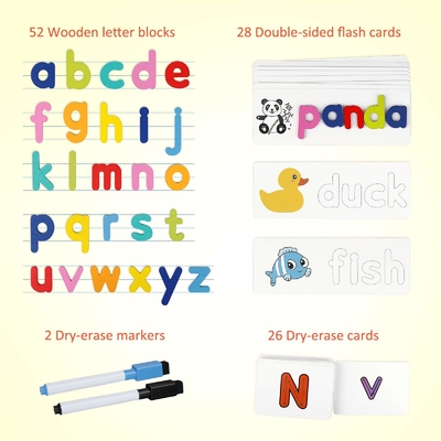 Tarjetas Flash preescolares educativas que imprimen el ODM del OEM de las tarjetas Flash de la memoria de los niños