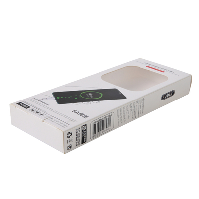 Caja de cable de datos de carga de flash Personalización de caja de cartón plegable