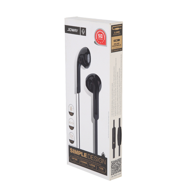 Caja de tarjeta de visita personalizada del SGS de la caja de auriculares con cable de serigrafía