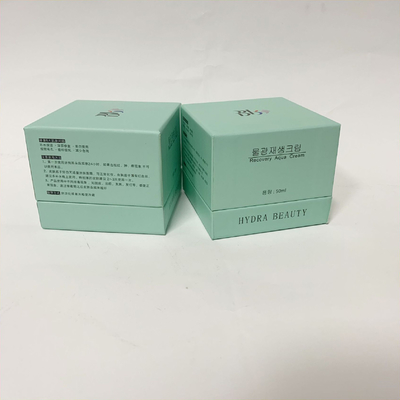 Personalización de caja de papel de aceite esencial de crema de máscara FSC SGS