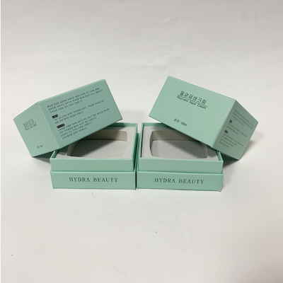 Personalización de caja de papel de aceite esencial de crema de máscara FSC SGS