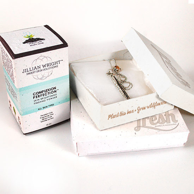 Personalización de caja de embalaje de papel de protección ambiental multipropósito