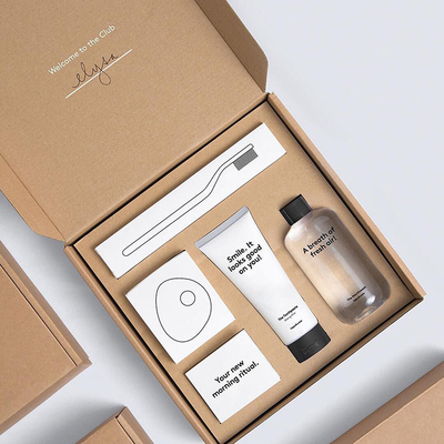 Caja de regalo impresa aduana de la caja de envío del anuncio publicitario del ISO para los cosméticos y los productos del cuidado de la piel