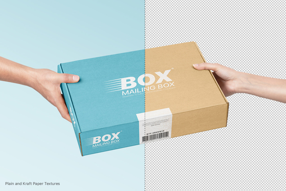 Caja de zapatos de envío de serigrafía Caja de regalo exprés de impresión personalizada