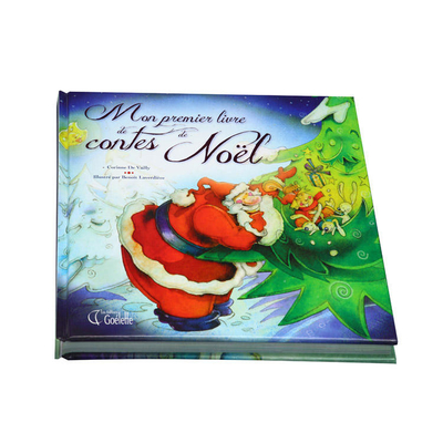 Libro de tapa dura para niños a todo color que imprime la impresión de libros de papel de arte 157gsm