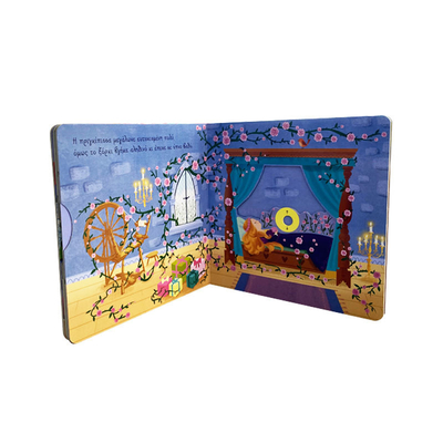 Impresión de libro de diapositivas para niños emergentes