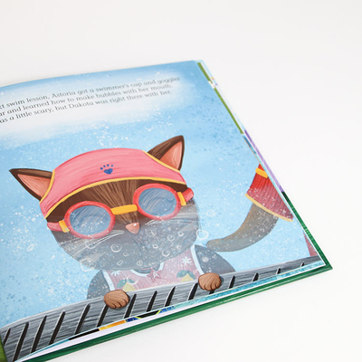A3 A4 A5 A6 impresión de libro personalizada impresión de libro de tablero para colorear para niños