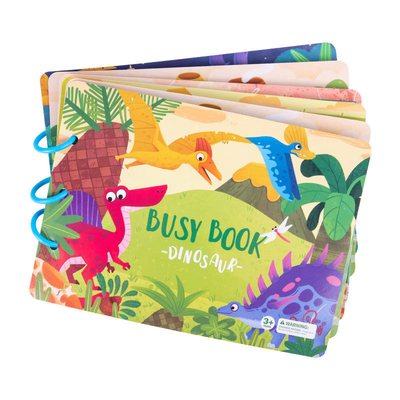 Libro de papel para niños educativos tempranos que imprime material didáctico de libros tranquilos en edad preescolar
