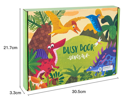 Libro de papel para niños educativos tempranos que imprime material didáctico de libros tranquilos en edad preescolar
