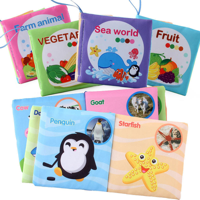Juguetes Montessori, libros sensoriales para recién nacidos, libros de actividades de habilidades básicas para la vida para niños de 18 meses