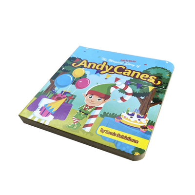 Libro de tapa dura personalizado Impresión de libros de tablero para niños para niños de 2 años