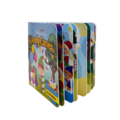 Impresión de libros para niños en color Pantone FSC Impresión de libros de papel grueso para niños