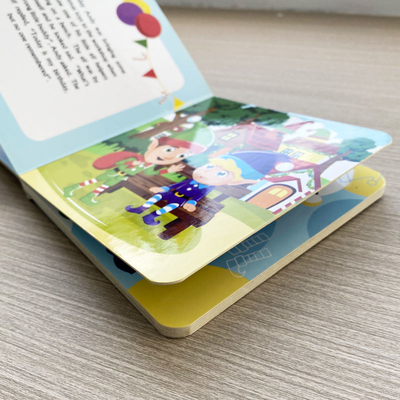 Impresión de libros para niños en color Pantone FSC Impresión de libros de papel grueso para niños