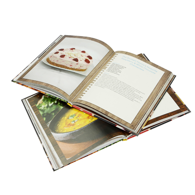 Impresión personalizada de libros de tapa dura Impresión de libros de recetas de cocineros favoritos de la familia