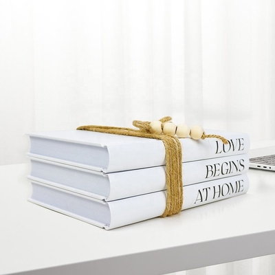 Impresión de libros de tapa dura de moda en blanco SMETA, impresión de libros de mesa de café para decoración del hogar