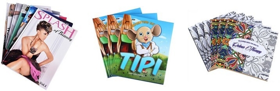 100gsm 120gsm 140gsm Libro de tapa blanda Impresión Cartón Libros para colorear para adultos