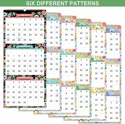 Lustre de la impresión del calendario del advenimiento del escritorio del OEM ODM o laminación de Matt