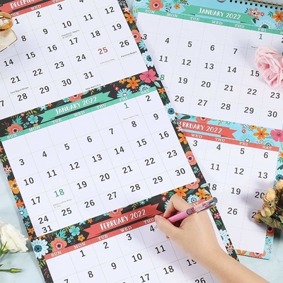 Lustre de la impresión del calendario del advenimiento del escritorio del OEM ODM o laminación de Matt
