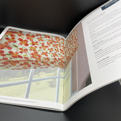 Impresión de libro de tapa blanda en color CMYK Impresión de libro de fotos en rústica de álbum