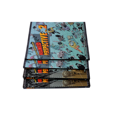 Impresión de libros de tapa blanda ISO9001 Impresión personalizada a todo color de cómics