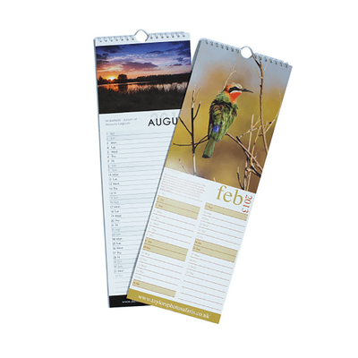 Diverso calendario del papel de arte del tamaño C2S que imprime 128gsm 157gsm 190gsm 210gsm
