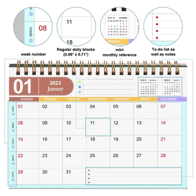 Calendario de adviento de pared A3 A4 A5 A6