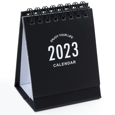 Impresión de calendario de pared de círculo roscado