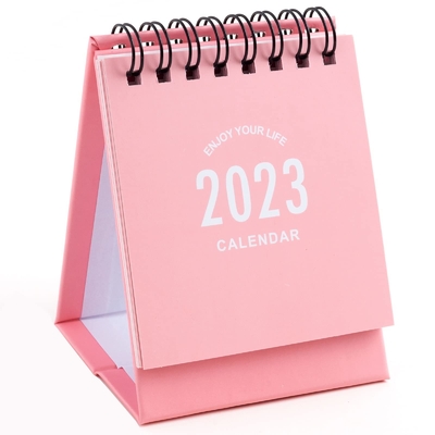 Impresión de calendario de pared de círculo roscado