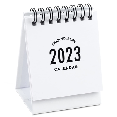 Impresión de calendario de pared de círculo roscado
