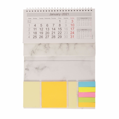 Calendario de encargo del papel de arte de C1S que imprime calendarios a todo color para comercializar