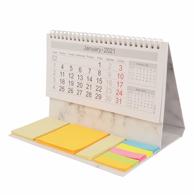 Calendario de encargo del papel de arte de C1S que imprime calendarios a todo color para comercializar