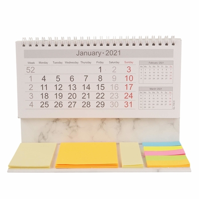 Calendario de encargo del papel de arte de C1S que imprime calendarios a todo color para comercializar