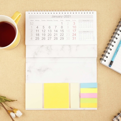 Calendario de encargo del papel de arte de C1S que imprime calendarios a todo color para comercializar