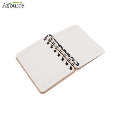 Mini cuaderno de encuadernación en espiral con hilo A4 de moda de 70 g/m²