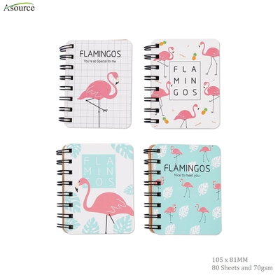 Mini cuaderno de encuadernación en espiral con hilo A4 de moda de 70 g/m²