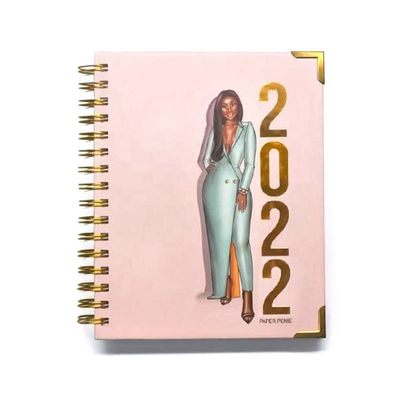 Cuaderno espiral SGS A4 que imprime el cuaderno del regalo de las mujeres de la personalización